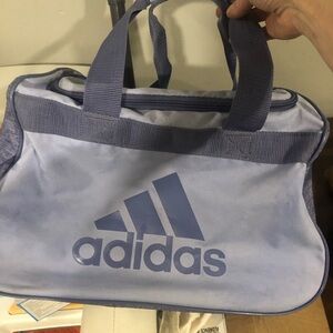 Adidas Blue overnight bag